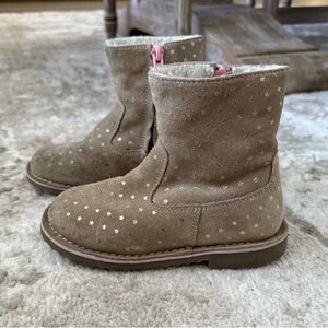 Mini Boden Star Suede Boots